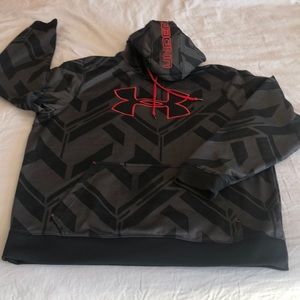 XL under armor hooded sweatshirt.